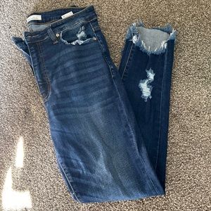 KanCan high rise ankle skinny jeans